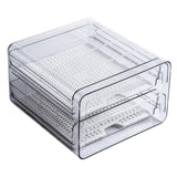 Maxbell Household Fridge Drawer Organizer Storage Bins for Kitchen Refrigerator