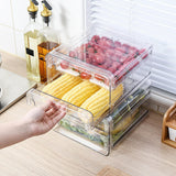 Maxbell Household Fridge Drawer Organizer Storage Bins for Kitchen Refrigerator