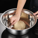Maxbell Stainless Steel Basin Portable Ginger Grater Basket Drain Basket Household 30cm