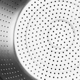 Maxbell Stainless Steel Basin Portable Ginger Grater Basket Drain Basket Household 30cm