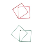 Maxbell Magnetic Cookie Stencil Holder Gadgets Decoration Kitchen Tool Baking Accs Pink