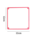Maxbell Magnetic Cookie Stencil Holder Gadgets Decoration Kitchen Tool Baking Accs Pink