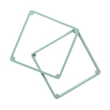 Maxbell Magnetic Cookie Stencil Holder Gadgets Decoration Kitchen Tool Baking Accs Green