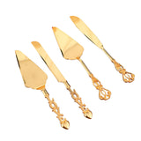 Maxbell Cake Serving Set Spatula Baking Tool Cake Cutting Set for Wedding Supplies Crown