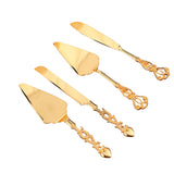 Maxbell Cake Serving Set Spatula Baking Tool Cake Cutting Set for Wedding Supplies Crown