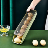 Maxbell Egg Storage Boxes Drawer Egg Holder for Household Fridge Organizer with Lid