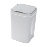 Maxbell Smart Induction Trash Can Rubbish Electric Waste Basket for Office White