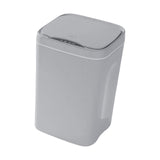 Maxbell Smart Induction Trash Can Rubbish Electric Waste Basket for Office Grey