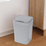 Maxbell Smart Induction Trash Can Rubbish Electric Waste Basket for Office Grey