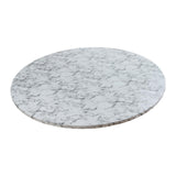 Maxbell Round Vinyl Fitted Tablecloth Waterproof with Flannel Backing Table Cover