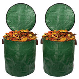Maxbell Garden Waste Bags with Handles for Garden Lawn Pool Yard Grass Cuttings 60L 16Gallons