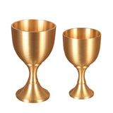 Maxbell Brass Wine Glasses Drinking brass for Club Bar Decoration 20ml