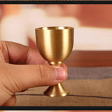 Maxbell Brass Wine Glasses Drinking brass for Club Bar Decoration 20ml