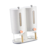 Maxbell 5kg Rice Dispenser Grain Dispenser Food Dispenser for Home  White