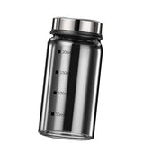 Maxbell Seasoning Shaker Stainless Steel Adjust Hole Separable for Salt Spice Pepper Medium