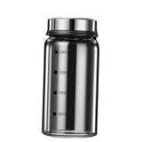 Maxbell Seasoning Shaker Stainless Steel Adjust Hole Separable for Salt Spice Pepper Medium