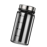Maxbell Seasoning Shaker Stainless Steel Adjust Hole Separable for Salt Spice Pepper Medium