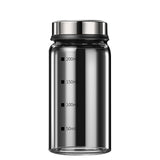 Maxbell Seasoning Shaker Stainless Steel Adjust Hole Separable for Salt Spice Pepper Medium