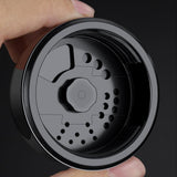 Maxbell Seasoning Shaker Stainless Steel Adjust Hole Separable for Salt Spice Pepper Medium
