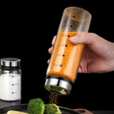 Maxbell Seasoning Shaker Stainless Steel Adjust Hole Separable for Salt Spice Pepper Big
