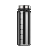 Maxbell Seasoning Shaker Stainless Steel Adjust Hole Separable for Salt Spice Pepper Big