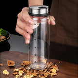 Maxbell Seasoning Shaker Stainless Steel Adjust Hole Separable for Salt Spice Pepper Big