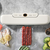 Maxbell Mini Food Vacuum Machine with 10 Bags for Snack Bags Snack Packing Kitchen White