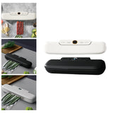 Maxbell Mini Food Vacuum Machine with 10 Bags for Snack Bags Snack Packing Kitchen White