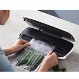 Maxbell Mini Food Vacuum Machine with 10 Bags for Snack Bags Snack Packing Kitchen White