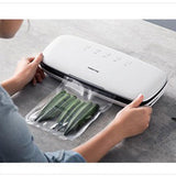 Maxbell Mini Food Vacuum Machine with 10 Bags for Snack Bags Snack Packing Kitchen White