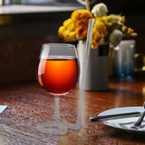 Maxbell juice Cup Goblet with Drinking Tube Straw for Wedding Home Decoration 300ml