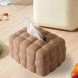 Maxbell Tissue Cover Tissue Dispenser Napkin Dispenser for Bathroom Decor Brown