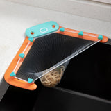 Maxbell Octopus Sink Drain Stopper with 100 Filter Bags Hanging Sink Strainer Basket Orange