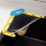Maxbell Octopus Sink Drain Stopper with 100 Filter Bags Hanging Sink Strainer Basket Yellow