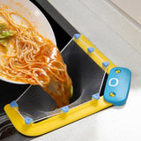 Maxbell Octopus Sink Drain Stopper with 100 Filter Bags Hanging Sink Strainer Basket Yellow