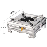 Maxbell Alcohol Stove with Lid Stainless for Camping Kitchenware Cooking Utensil