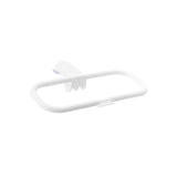 Maxbell Foldable Trash Rack Bag Shelf Sturdy Portable for Outdoor Camping Cupboard white