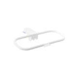 Maxbell Foldable Trash Rack Bag Shelf Sturdy Portable for Outdoor Camping Cupboard white
