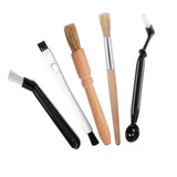 Maxbell Coffee Brush Espresso Machine Cleaning Brush Wooden Brush for Household