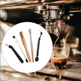 Maxbell Coffee Brush Espresso Machine Cleaning Brush Wooden Brush for Household