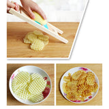 Maxbell Potato Grid Slicer Net Slicer Vegetable Slicer Cutter for Cooking