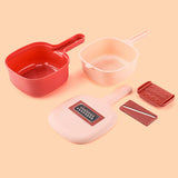 Maxbell Vegetable Chopper Versatility Manual Shreds Safe Handheld for Potato Onion pink