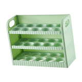 Maxbell Eggs Holder for Refrigerator Eggs Container with Handle for Pantry  Green