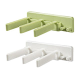 Maxbell Self Adhesive Toothpaste Squeezer Dispenser 2 Toothbrush Organizer Hanger White