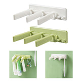 Maxbell Self Adhesive Toothpaste Squeezer Dispenser 2 Toothbrush Organizer Hanger White