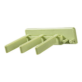 Maxbell Self Adhesive Toothpaste Squeezer Dispenser 2 Toothbrush Organizer Hanger Green