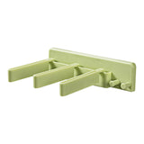 Maxbell Self Adhesive Toothpaste Squeezer Dispenser 2 Toothbrush Organizer Hanger Green