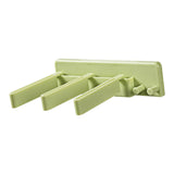 Maxbell Self Adhesive Toothpaste Squeezer Dispenser 2 Toothbrush Organizer Hanger Green