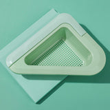 Maxbell Sink Colander Drain Basket Kitchen Storage Rack Strainer Basket Container Green