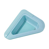 Maxbell Sink Colander Drain Basket Kitchen Storage Rack Strainer Basket Container Blue